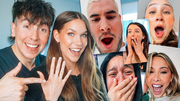 Telling Our Friends and Family WE'RE ENGAGED!!