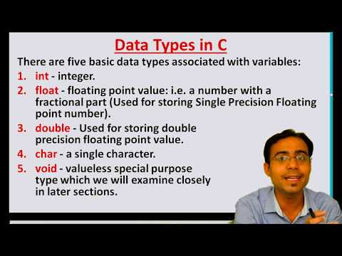 Tutorial 7:  Data Type and Qualifiers in C Language (Part -1) | GATE | NET | PSU