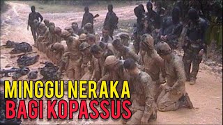 Minggu Neraka, Pendidikan Kopassus Paling Mengerikan di Nusakambangan #kopassus