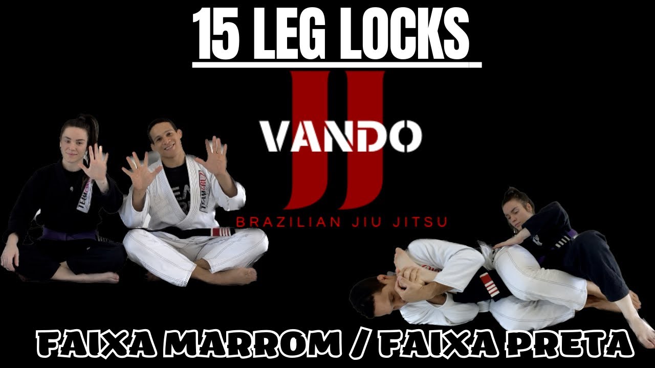 15 Leg locks para turbinar o seu jiujitsu / marrom e preta #leglock #bjj #oss