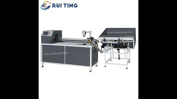 1300 automatic paper tube cutting machine with auto loading and unloading