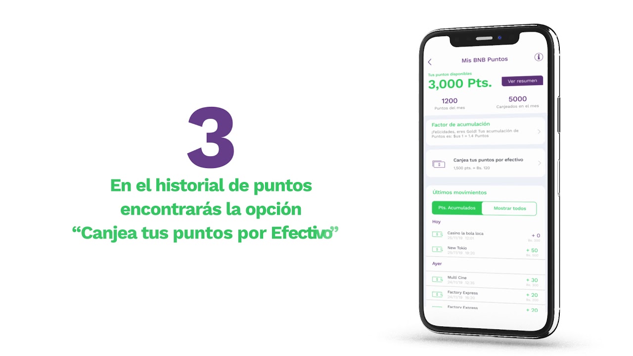 Canjea puntos por dinero