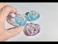 Make + package resin heart shakers // Studio vlog