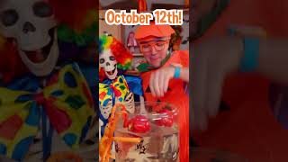 Toy Blippi's Halloween Countdown! #shorts