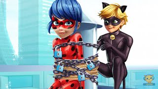Cat Noir Saving Ladybug - Miraculous Ladybug games videos for kids and girls - 4jvideo screenshot 4