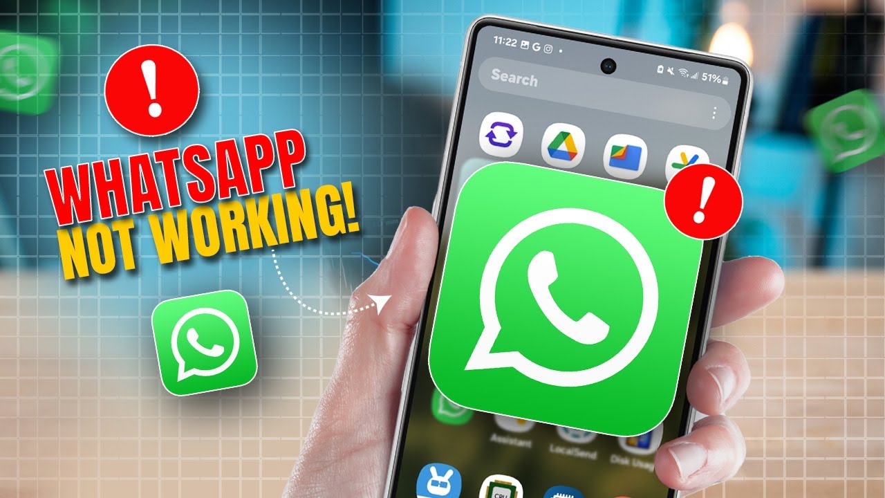 Как исправить ошибку «WhatsApp не работает на телефоне Android» | Исправление сбоя или неработающ...