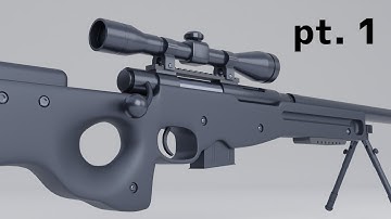 Blender L96A1 3DCG Modeling for Beginner - part1