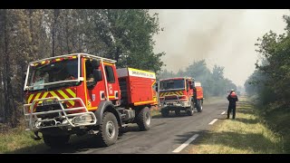 Incendies dans l'Hérault : le feu est désormais fixé, un pompier arrêté