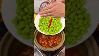 🥳 Edamame, minced meat and vermicelli #daily #food #chinesefoodie #asiancuisine #shorts