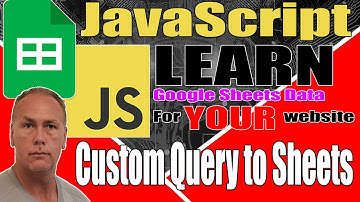 Using Query Language Select Custom Sheet Data as JSON