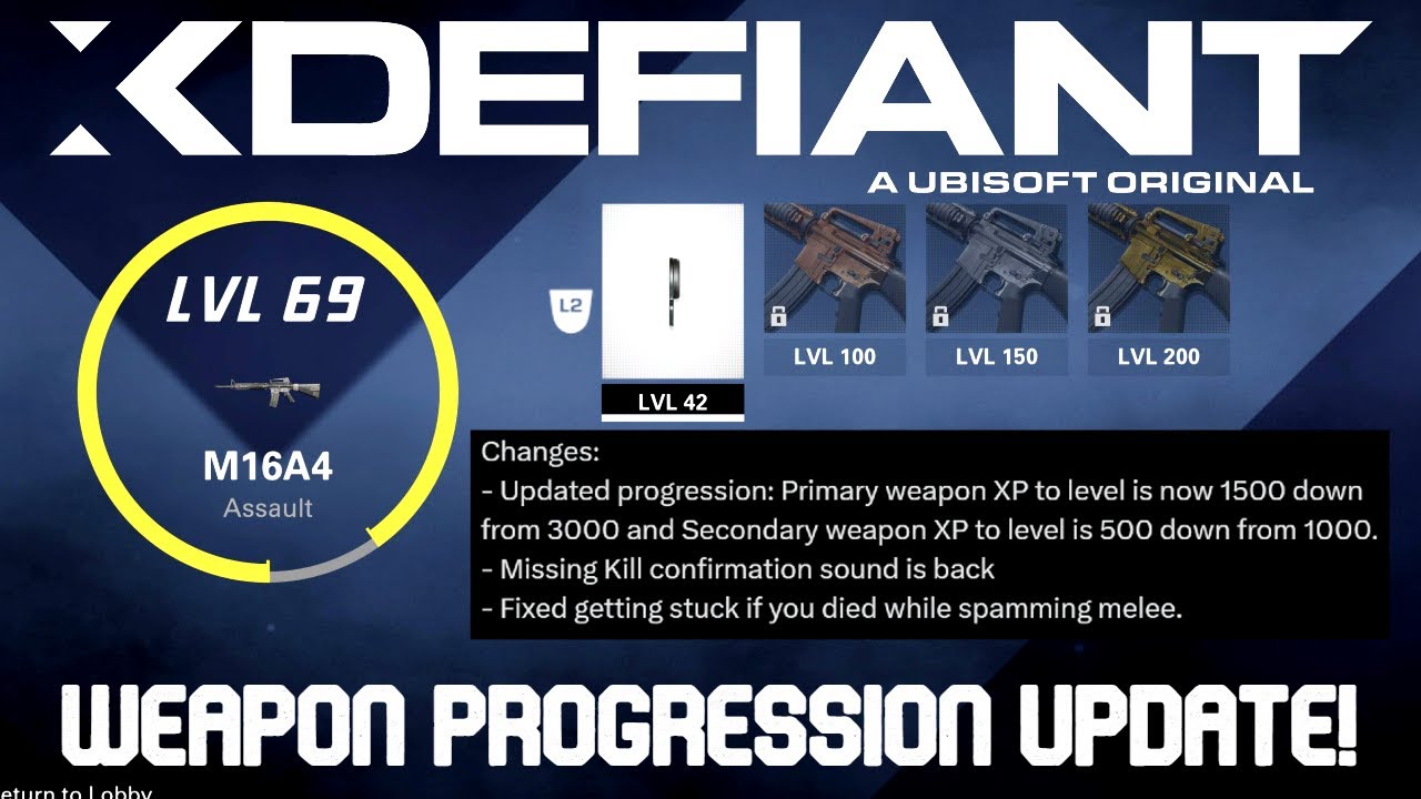 PROGRESSION in XDEFIANT just became bearable...
