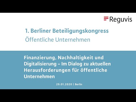 Impressionen:  Reguvis - Beteiligungskongress Berlin 2020