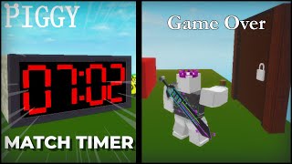 How to Make a MATCH TIMER in Piggy BUILD MODE [Duration]