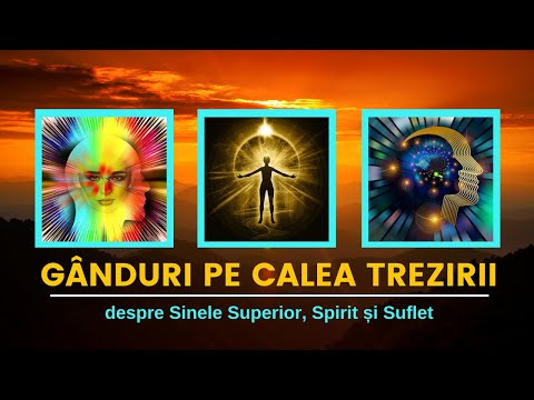 GÂNDURI PE CALEA TREZIRII | DESPRE SUFLET, SINELE SUPERIOR ȘI SPIRIT