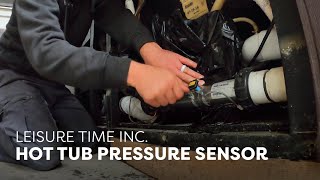 Hot Tub Display Shows Dashes - Pressure Sensor Replacement, Hot Spring Hot Spot Rhythm
