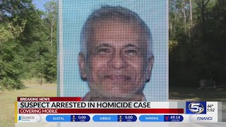 Suspect arrested in Mobile County homicide case