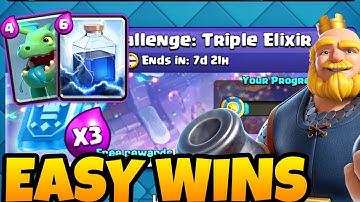 DAILY CHALLENGE: 3X ELIXIR BEST DECK