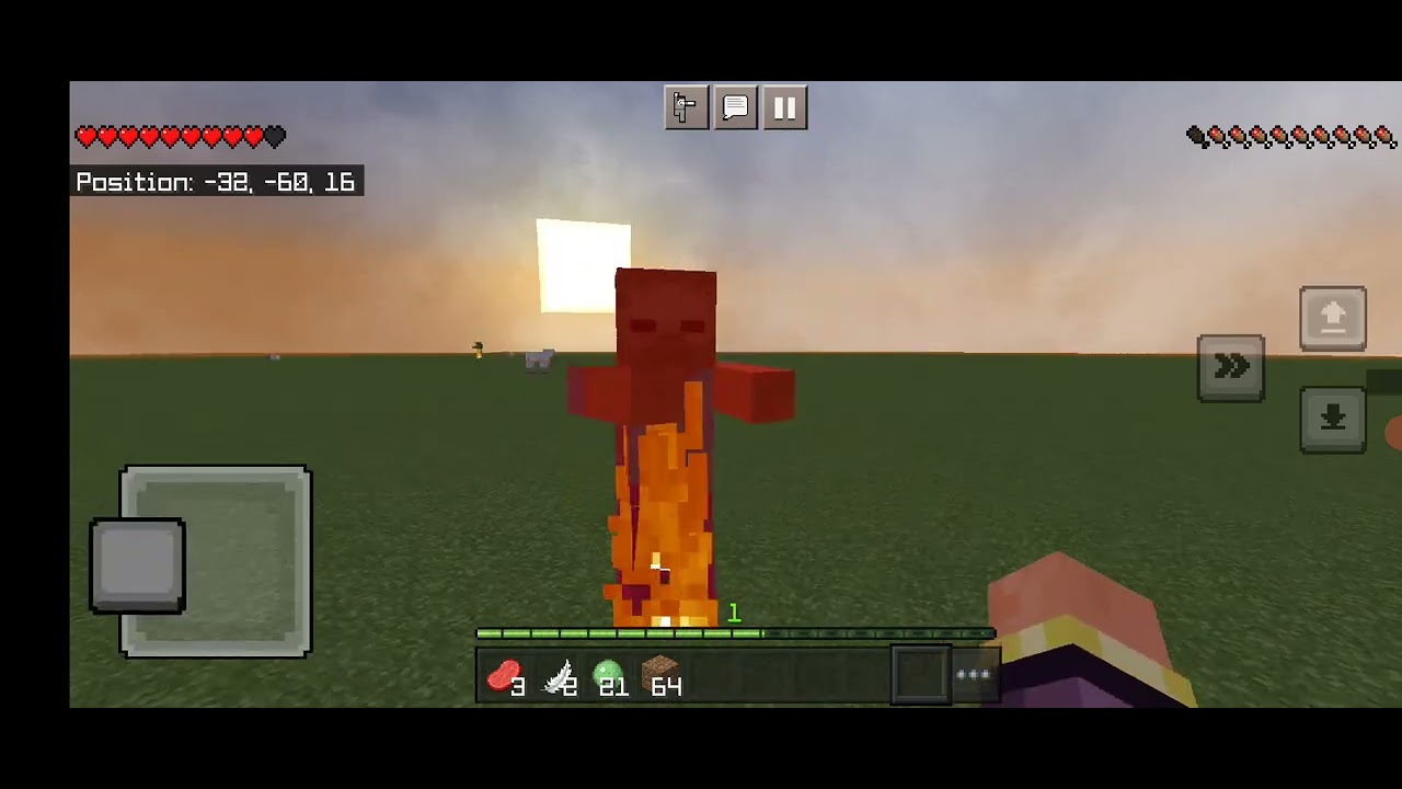Minecraft gameplay superflat making mini civilization - YouTube