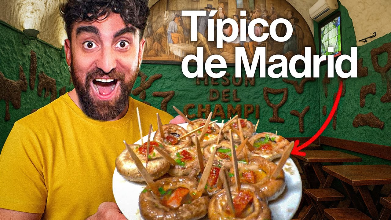 Así se hacen los CHAMPIÑONES MAS FAMOSOS de Madrid