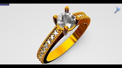 jewellery CAD diamong ring Gemvision Matrix 8.0 OR Gemvision Matrix 9.0 matrixgold