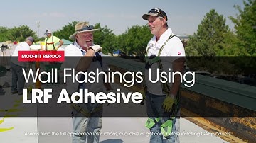 Installing Wall Flashings with LRF Adhesive | Roofing it Right with Dave & Wally by GAF