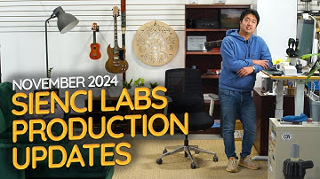 Sienci Labs Monthly Production Update - November 2024 - AltMill CNC, gControl, Router, etc.