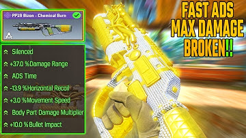 New PP19 Bizon is Broken!! This PP19 Bizon Gunsmith Are Secret Meta in COD Mobile Season 10