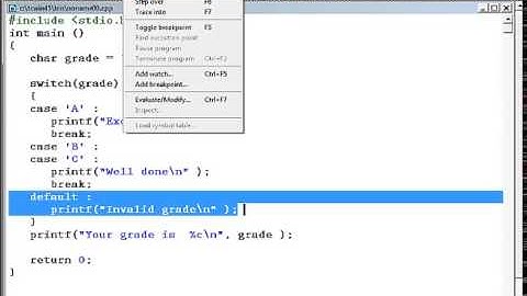 C Tutorial 22: switch-case in C Programming(Hindi)