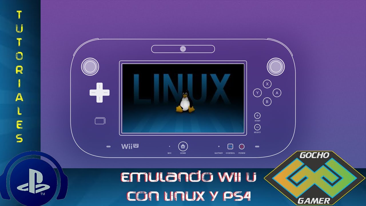 Emulador de Nintendo Wii U no Linux - Diolinux