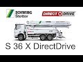 Schwingstetter  the truckmounted concrete pump s 36 x directdrive from schwing