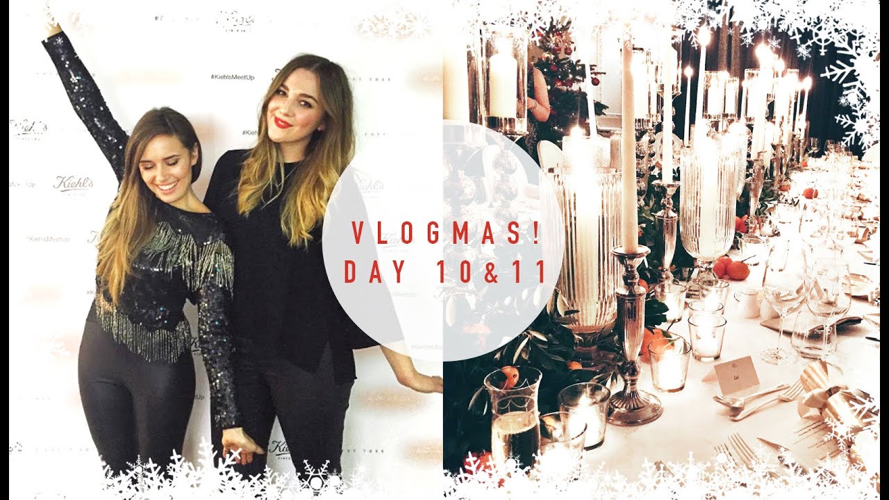 MEET UP DAY & A MAGICAL CHRISTMAS EVENING | VLOGMAS DAY 9 & 10 | #ICOVETVLOGMAS