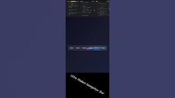 Ultra Modern Snake Navbar | Glassmorphism Animated Navigation Bar UI Design
