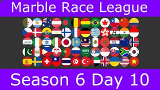 Marble Race League Season 6 Day 10 / Marble Race Lover