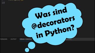@decorator in Python in 1 Minute