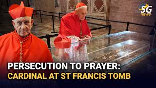 From Persecution To Prayer 97yearold Cardinal At St Francis Tomb   Sg News