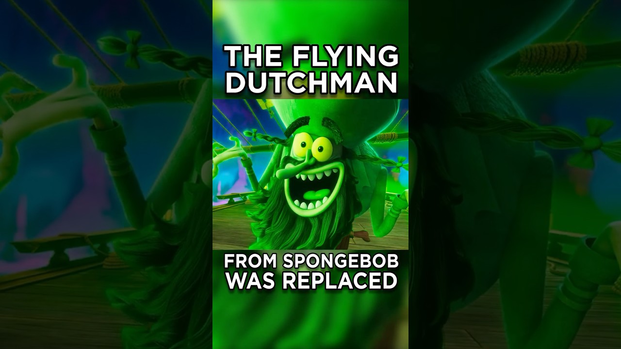 The Flying Dutchman from SpongeBob SquarePants was Replaced / #SpongeBob #SpongeBobSquarePants