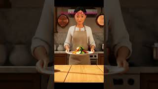 Mom's Love in Every Meal ❤️ | Heartwarming 3D Animated Kitchen Story