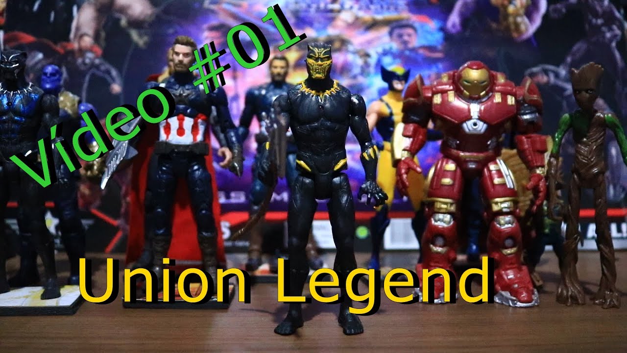 Coleção de bonecos UNION LEGEND - (VÍDEO #01 - 22/09/2019)
