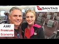Qantas Premium Economy on the A380