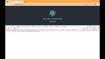 New React 18 error message ReactDOM.render is no longer supported in React 18