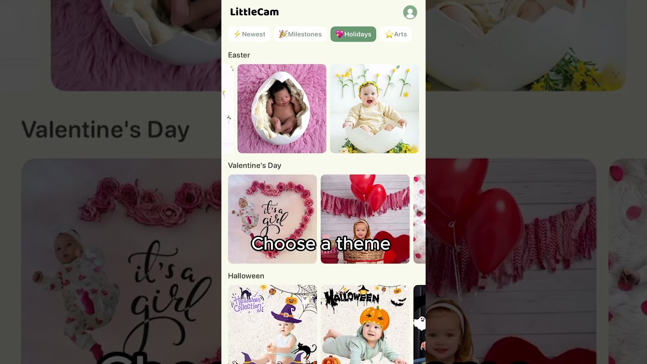 NO MORE BAD PICTURES! AI baby photo editing app, kids photo frames for Easter 