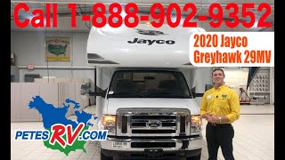 2020 Jayco Greyhawk 29MV | Pete's RV Rough Cuts