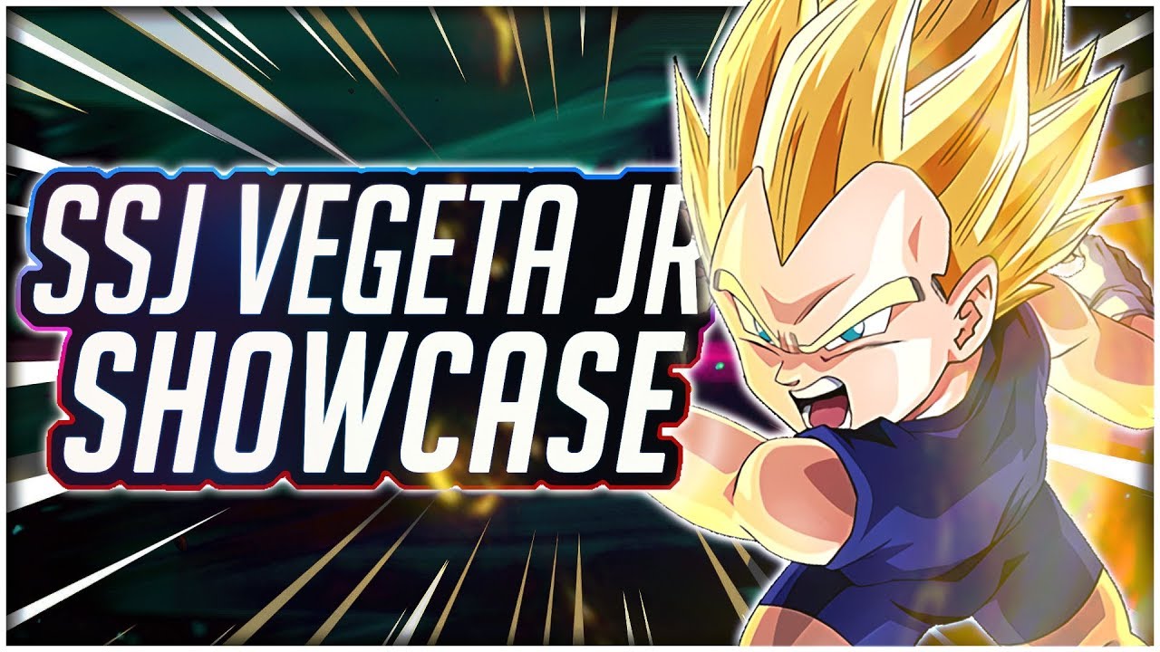 AN INCREDIBLE F2P UNIT! 100% EZA SSJ Vegeta JR Showcase | DBZ Dokkan Battle