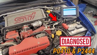 Subaru Wrx Sti 2.5L Secondary Air Pump Issue #mechanic #repair