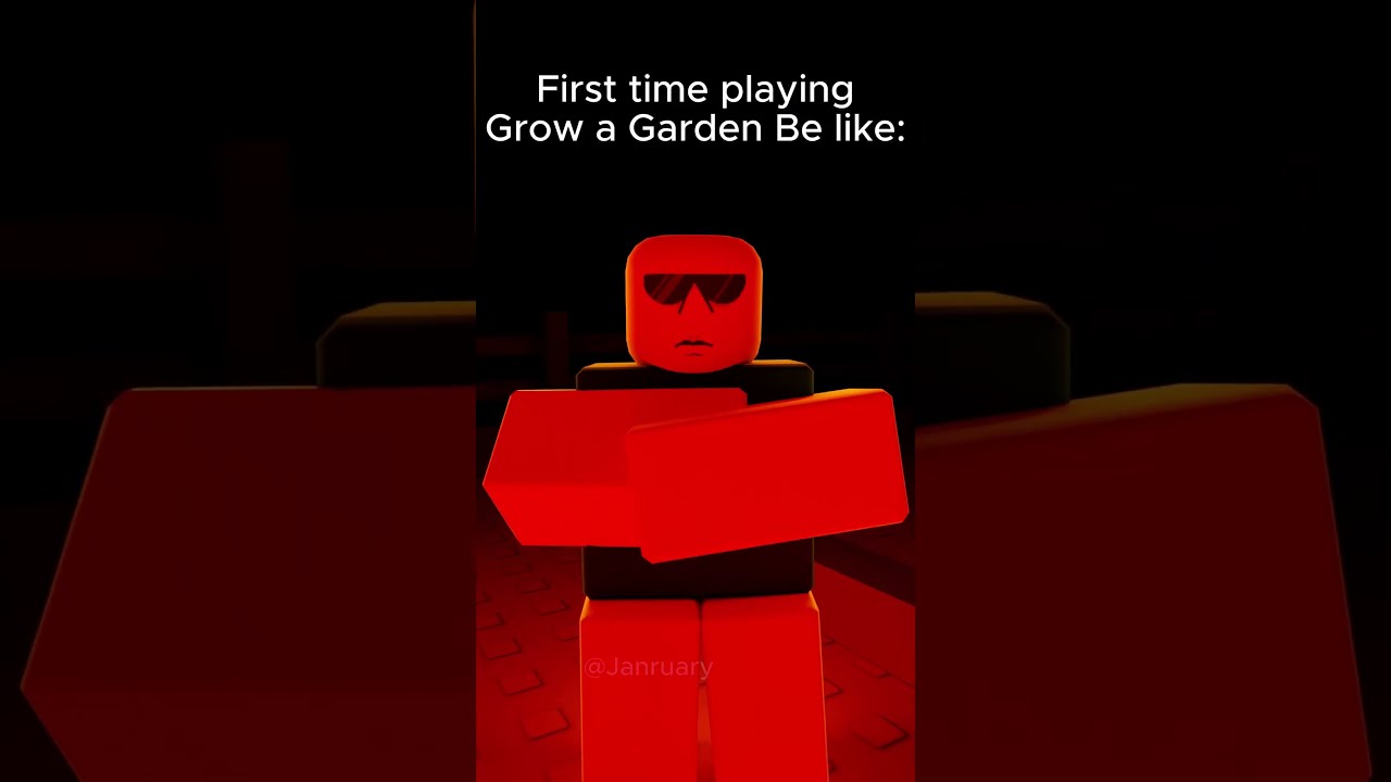 Playing Grow A Garden For The First Time Be Like Roblox Robloxanimation Growagarden