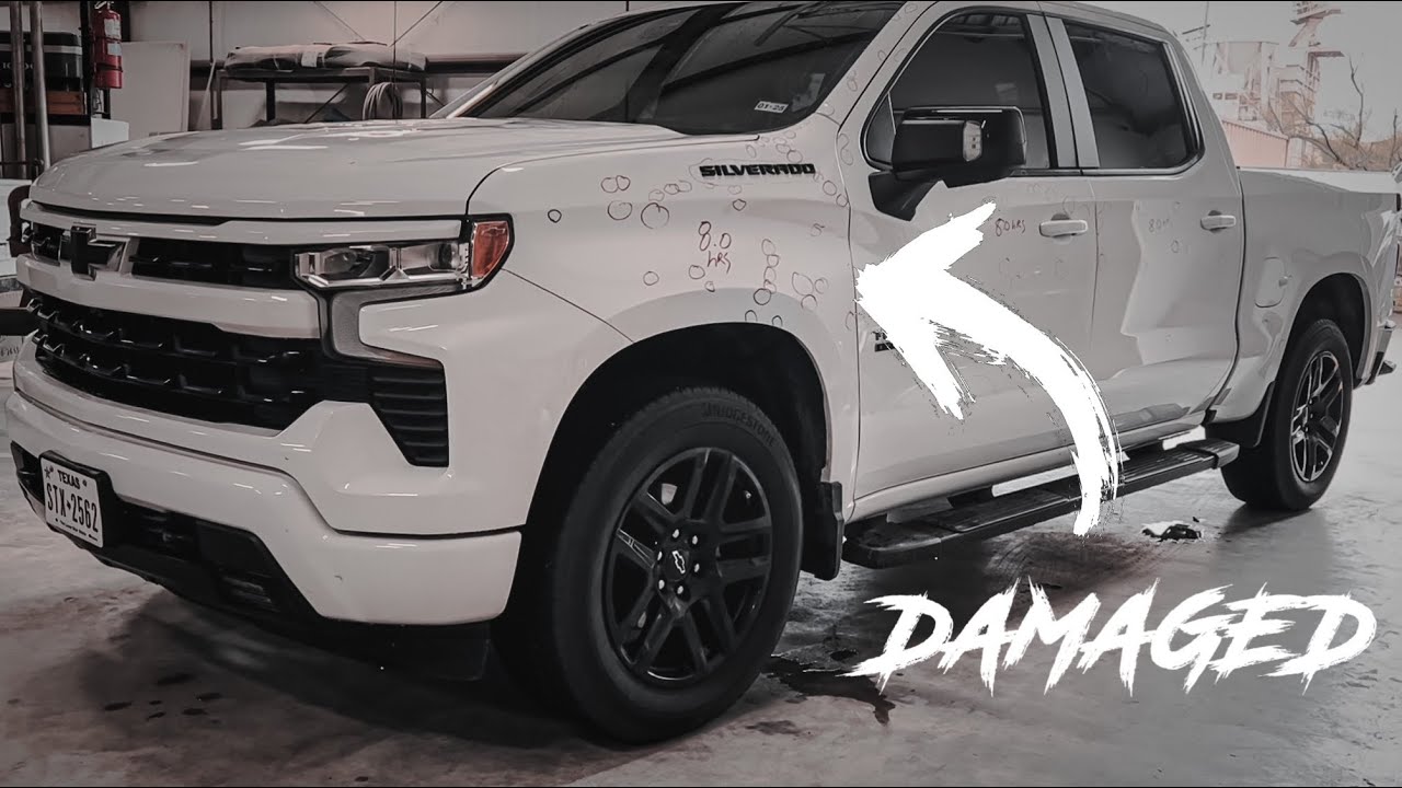 MAJOR DAMAGE On My 2022 Chevrolet Silverado 1500 RST - YouTube