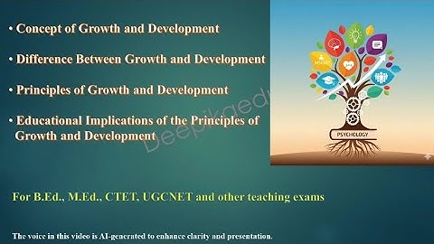 Growth and Development (Psychology) B.ed Notes| M.ed Notes 