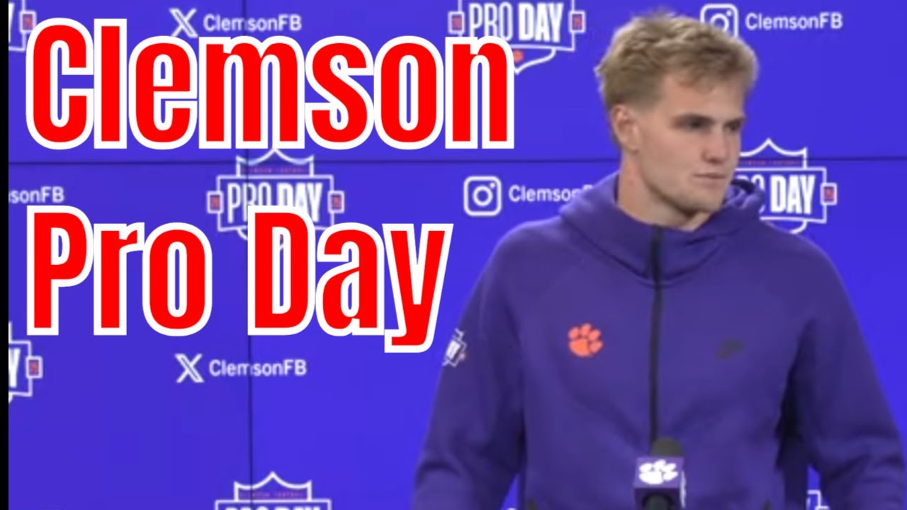 Jake Briningstool Clemson Pro Day interview