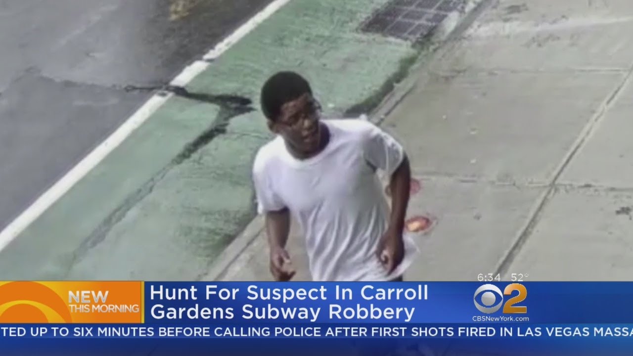 Hunt For Subway Robbery Suspect - YouTube