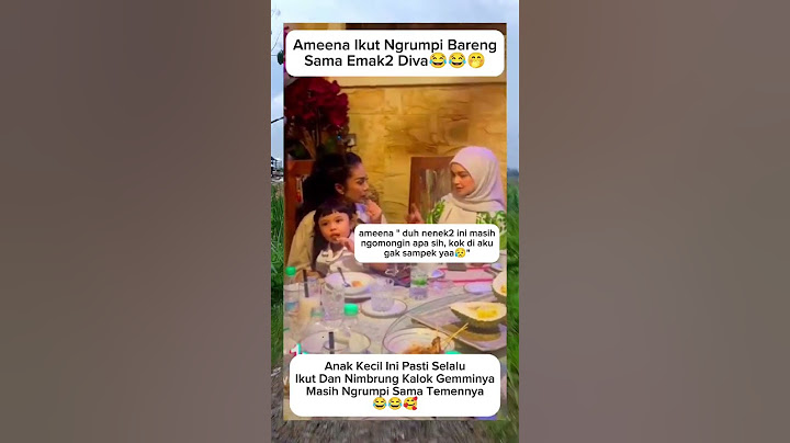 ameena pusing dengerin nenek2 ngrumpi🤭😂#krisdayanti#ameena#shortvideo#shorts#shortsfeed#aurel#azzura